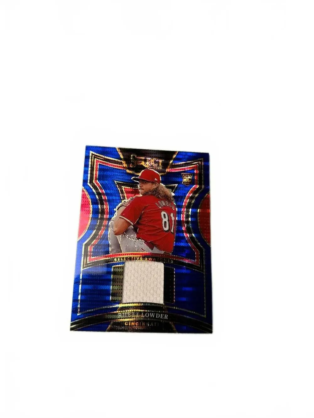 2020 Panini Select Baseball Rhett Lowder Cincinnati Reds Rel